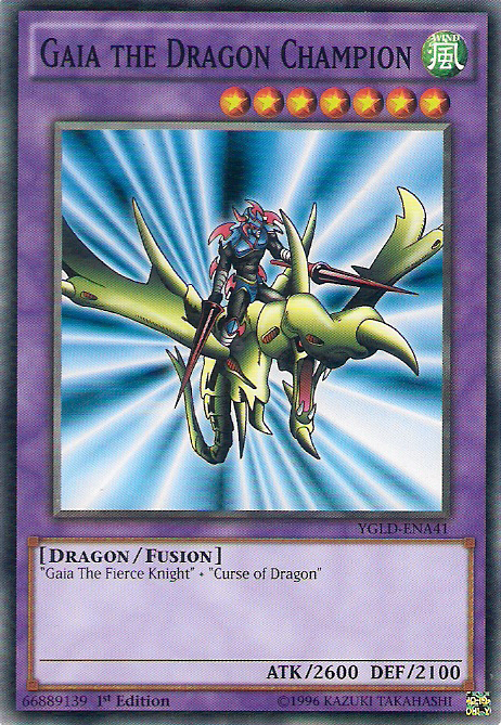 Gaia the Dragon Champion [YGLD-ENA41] Common | Exor Games Summserside