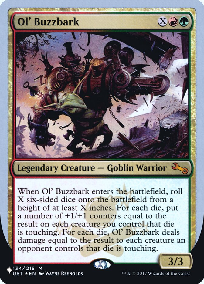 Ol' Buzzbark (Unfinity Foil Edition) [The List] | Exor Games Summserside
