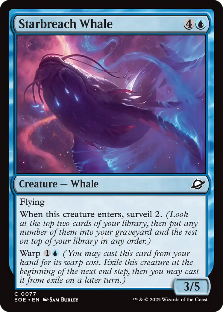 Starbreach Whale [Edge of Eternities] | Exor Games Summserside