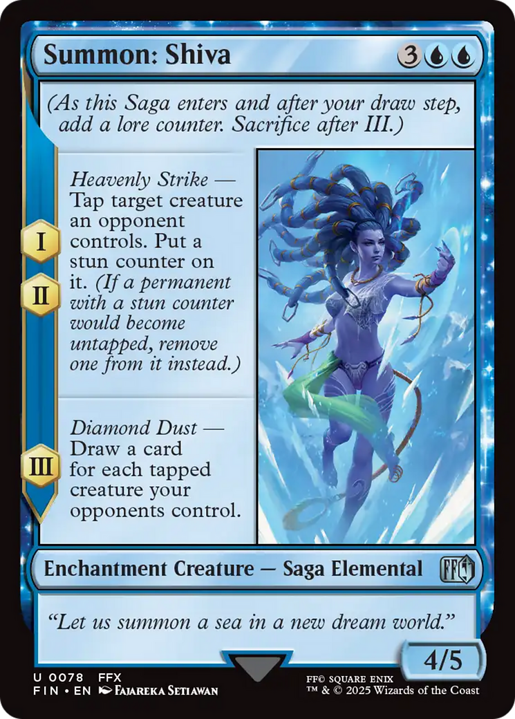 Summon: Shiva [FINAL FANTASY] | Exor Games Summserside