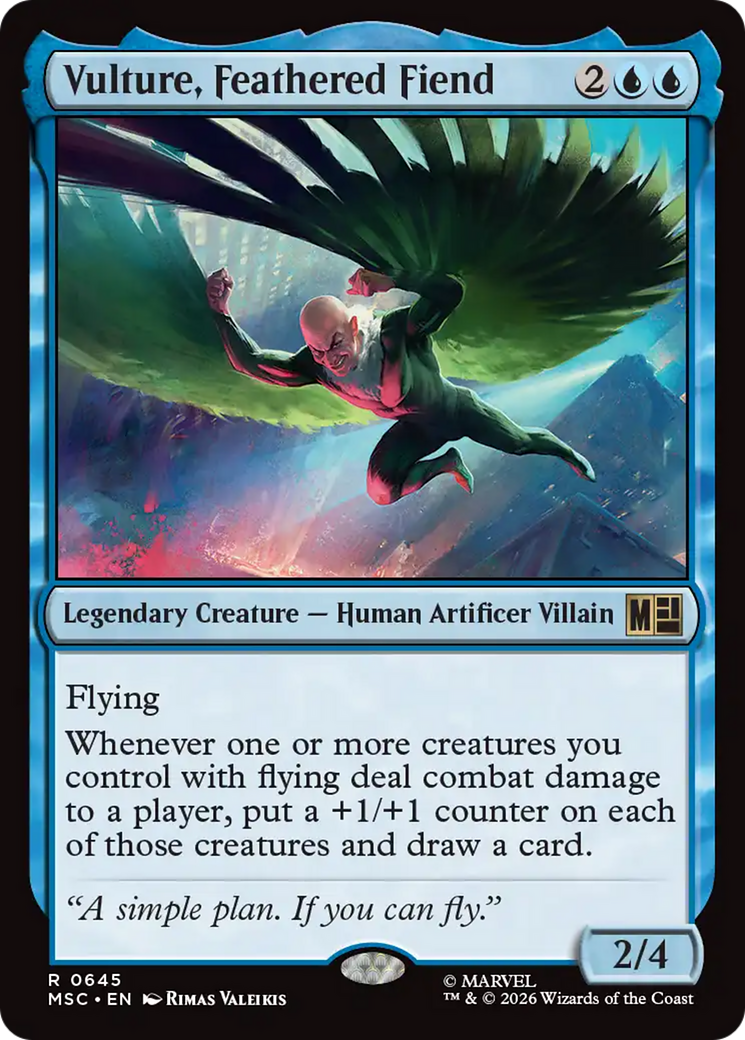 Vulture, Feathered Fiend [Marvel Super Heroes Commander] | Exor Games Summserside