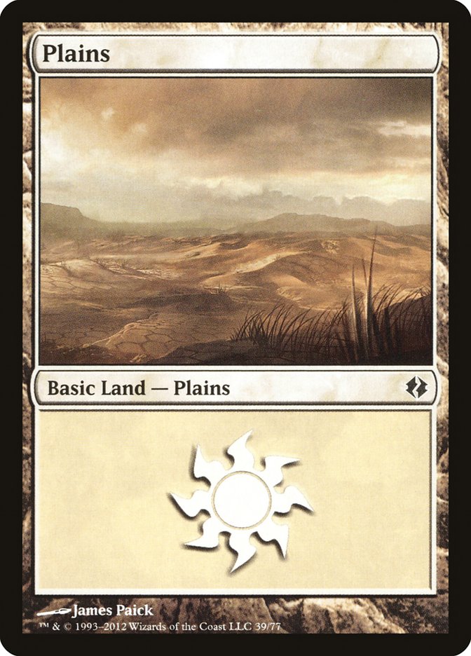 Plains (39) [Duel Decks: Venser vs. Koth] | Exor Games Summserside