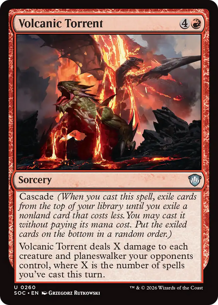 Volcanic Torrent [Secrets of Strixhaven Commander] | Exor Games Summserside