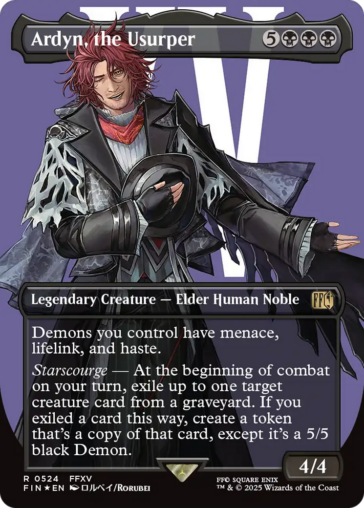 Ardyn, the Usurper (Borderless) (Surge Foil) [FINAL FANTASY] | Exor Games Summserside