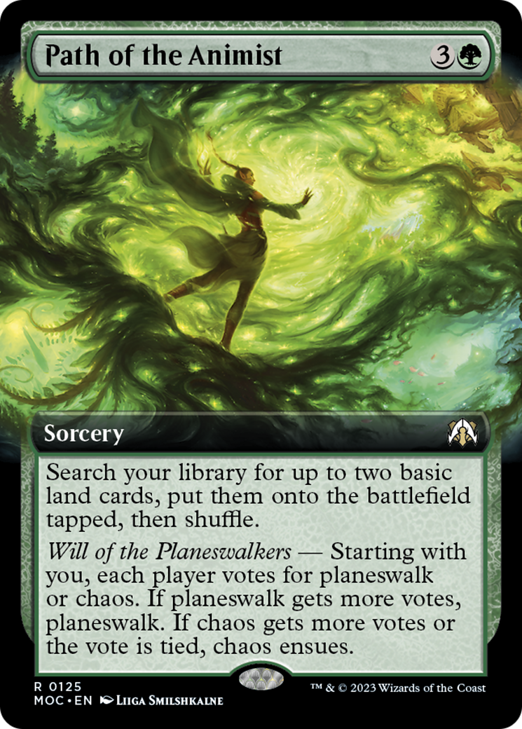 Path of the Animist (Extended Art) [March of the Machine Commander] | Exor Games Summserside