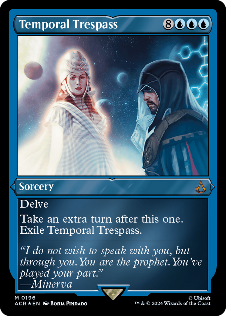Temporal Trespass (Foil Etched) [Assassin's Creed] | Exor Games Summserside