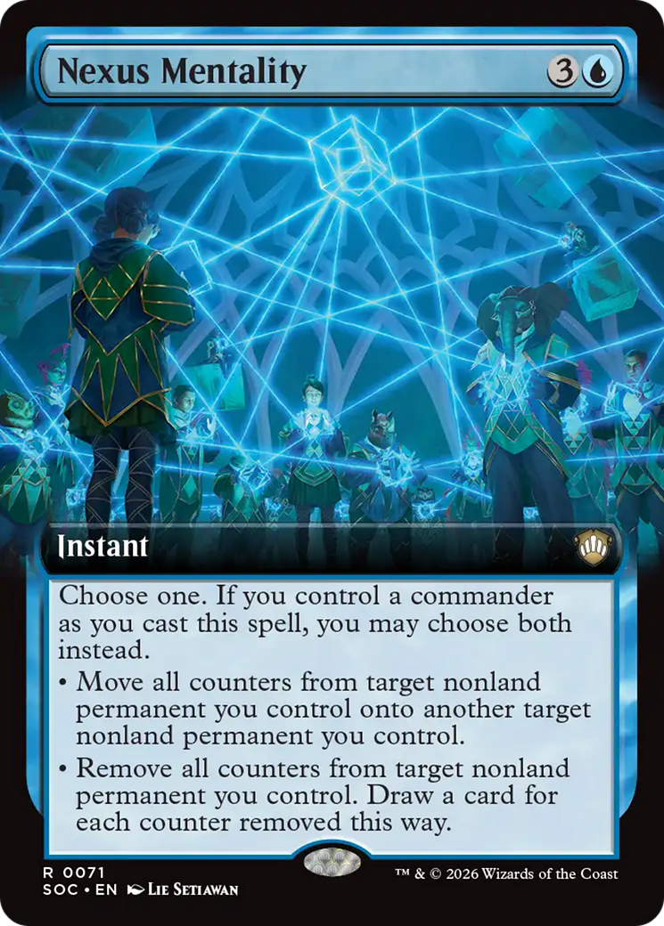 Nexus Mentality (Extended Art) [Secrets of Strixhaven Commander] | Exor Games Summserside