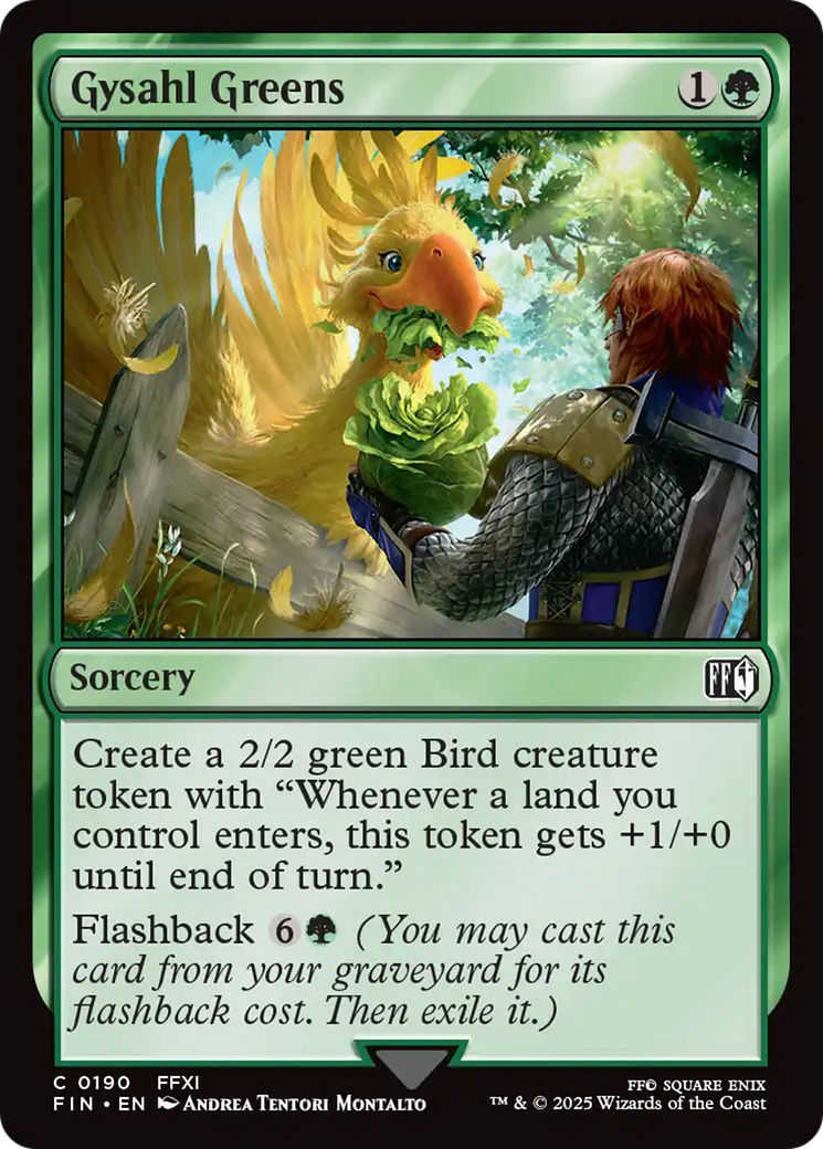 Gysahl Greens [FINAL FANTASY] | Exor Games Summserside