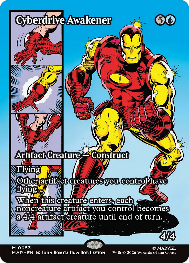 Cyberdrive Awakener (Borderless) [Marvel Universe: Eternal-Legal] | Exor Games Summserside