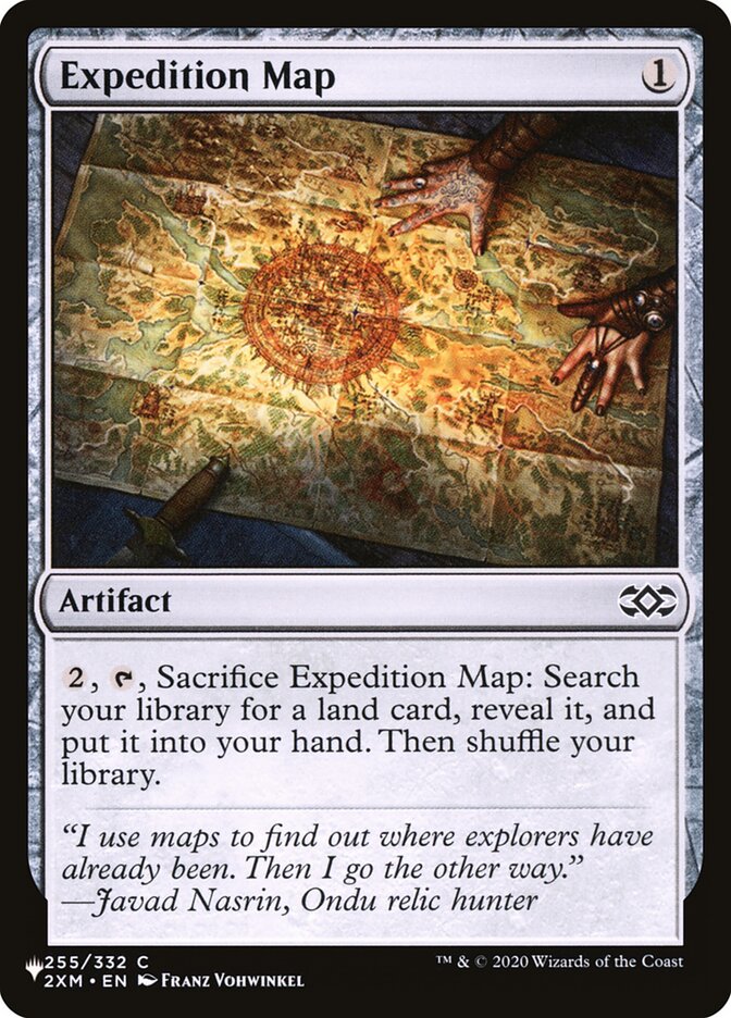 Expedition Map [The List] | Exor Games Summserside