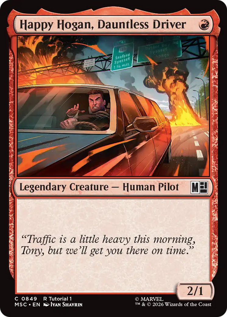 Happy Hogan, Dauntless Driver (0849) [Marvel Super Heroes Commander] | Exor Games Summserside