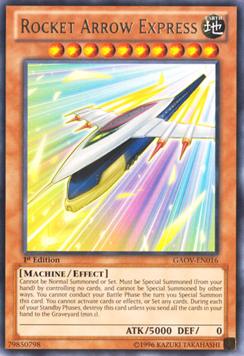Rocket Arrow Express [GAOV-EN016] Rare | Exor Games Summserside