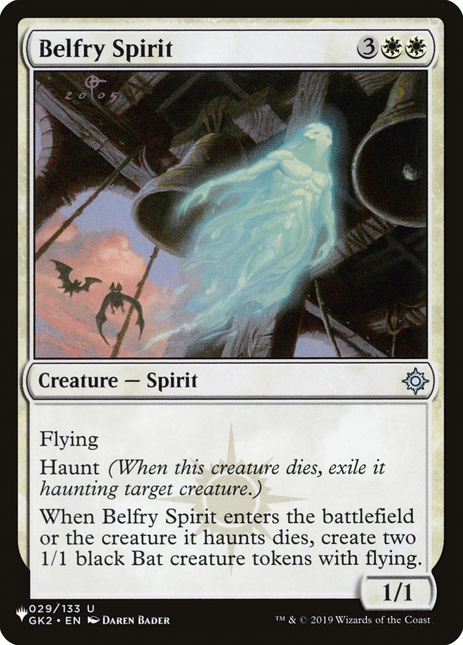 Belfry Spirit [The List] | Exor Games Summserside