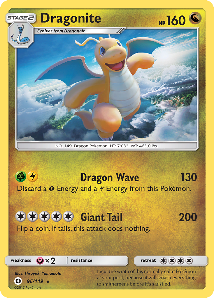 Dragonite (96/149) [Sun & Moon: Base Set] | Exor Games Summserside