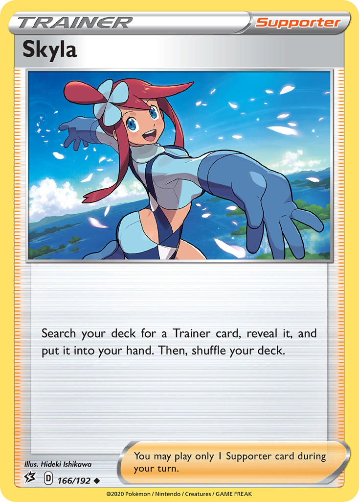 Skyla (166/192) [Sword & Shield: Rebel Clash] | Exor Games Summserside