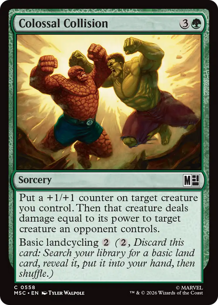 Colossal Collision [Marvel Super Heroes Commander] | Exor Games Summserside