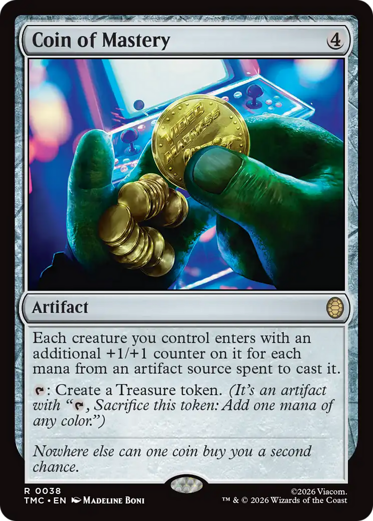 Coin of Mastery [Teenage Mutant Ninja Turtles Commander] | Exor Games Summserside