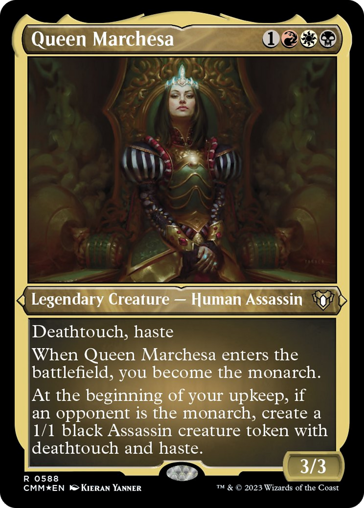 Queen Marchesa (Foil Etched) [Commander Masters] | Exor Games Summserside