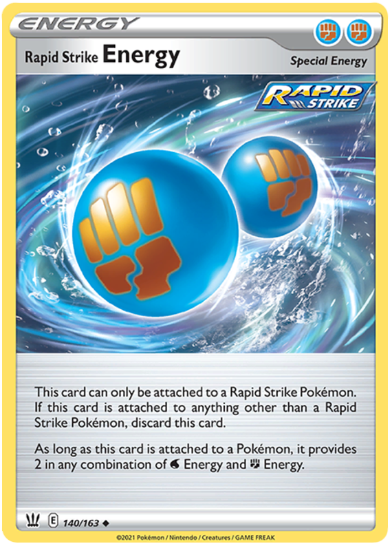 Rapid Strike Energy (140/163) [Sword & Shield: Battle Styles] | Exor Games Summserside