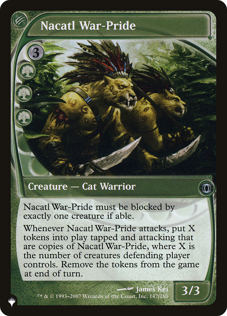 Nacatl War-Pride [The List] | Exor Games Summserside