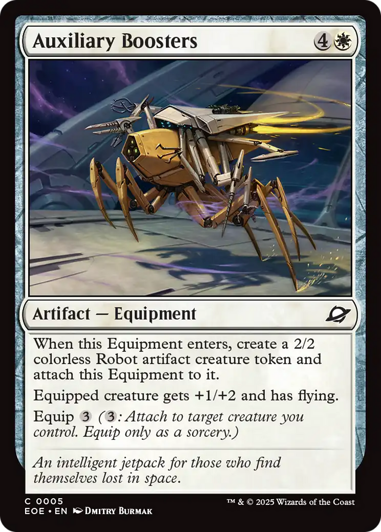 Auxiliary Boosters [Edge of Eternities] | Exor Games Summserside