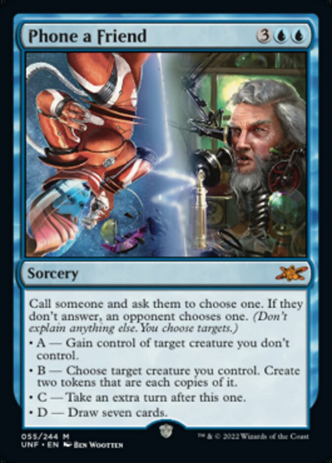 Phone a Friend [Unfinity] | Exor Games Summserside