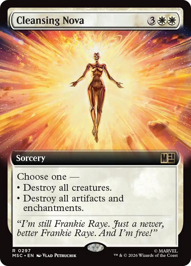 Cleansing Nova (Extended Art) [Marvel Super Heroes Commander] | Exor Games Summserside