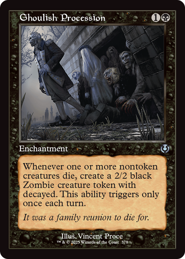 Ghoulish Procession (Retro Frame) [Innistrad Remastered] | Exor Games Summserside