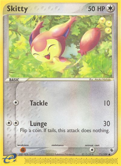 Skitty (71/109) [EX: Ruby & Sapphire] | Exor Games Summserside