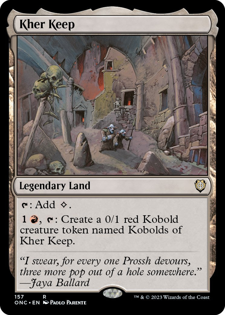 Kher Keep [Phyrexia: All Will Be One Commander] | Exor Games Summserside