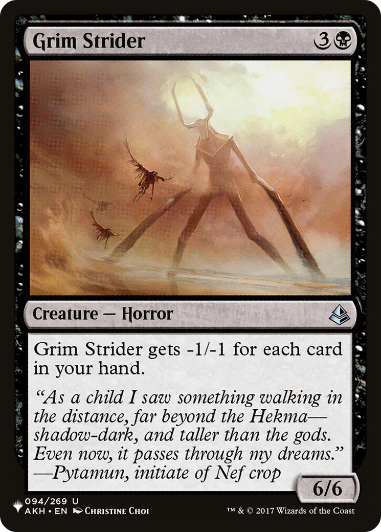 Grim Strider [The List] | Exor Games Summserside