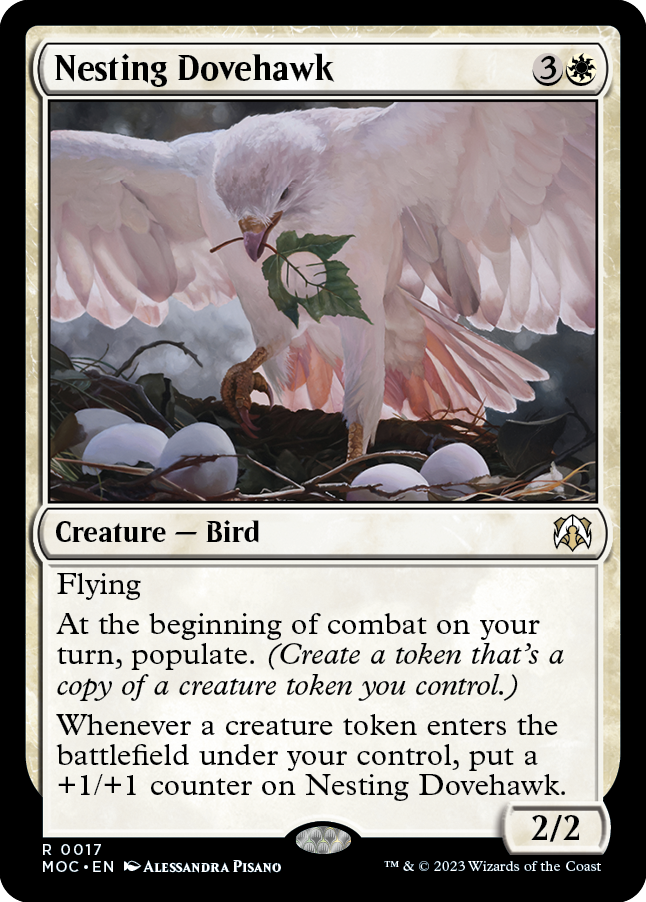 Nesting Dovehawk [March of the Machine Commander] | Exor Games Summserside