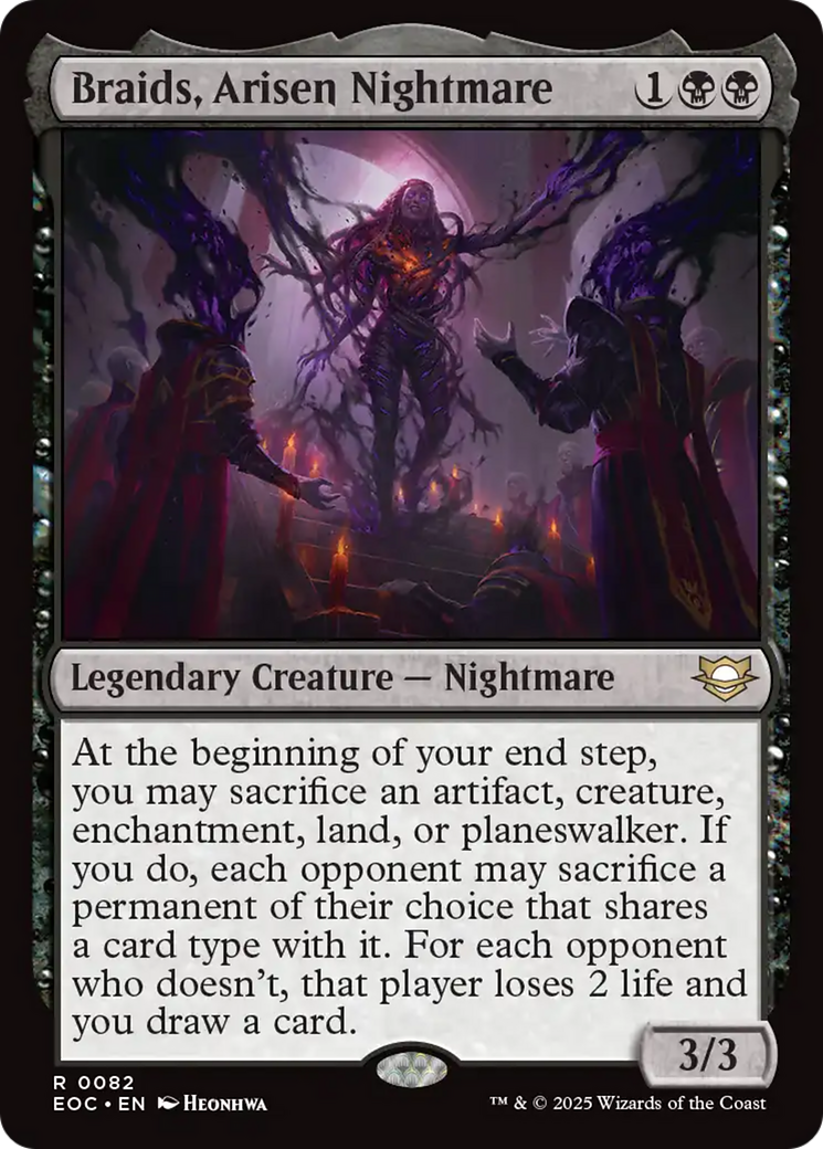 Braids, Arisen Nightmare [Edge of Eternities Commander] | Exor Games Summserside