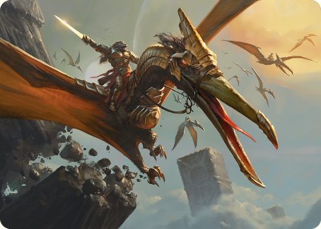 Skyhunter Strike Force Art Card [Phyrexia: All Will Be One Art Series] | Exor Games Summserside
