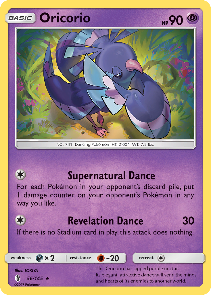 Oricorio (56/145) [Sun & Moon: Guardians Rising] | Exor Games Summserside