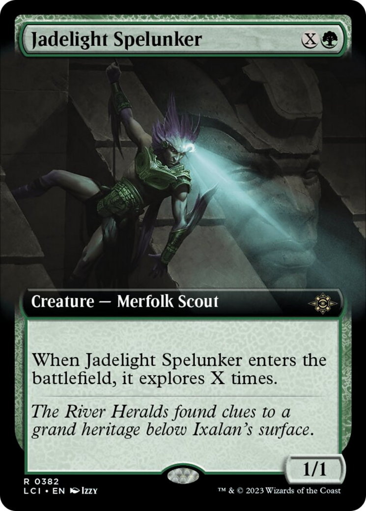 Jadelight Spelunker (Extended Art) [The Lost Caverns of Ixalan] | Exor Games Summserside