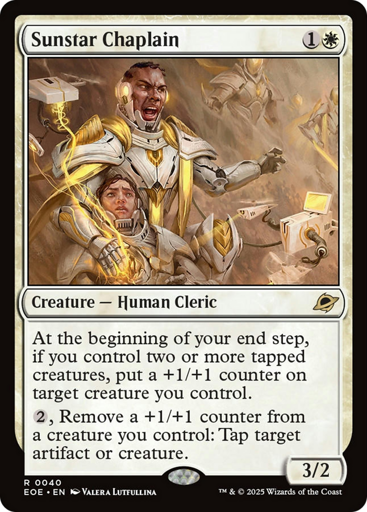 Sunstar Chaplain [Edge of Eternities] | Exor Games Summserside