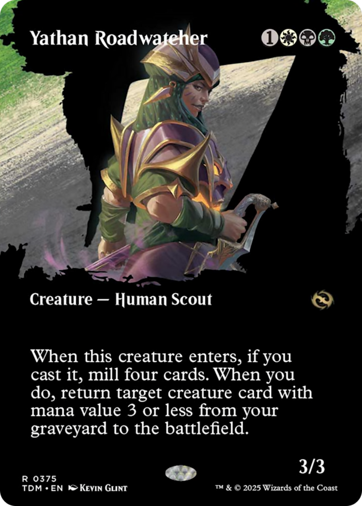 Yathan Roadwatcher (Borderless) [Tarkir: Dragonstorm] | Exor Games Summserside