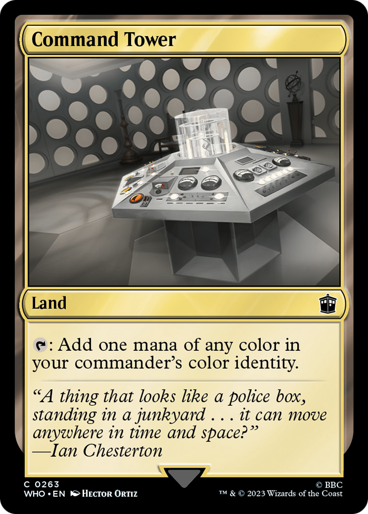 Command Tower (0263) [Doctor Who] | Exor Games Summserside