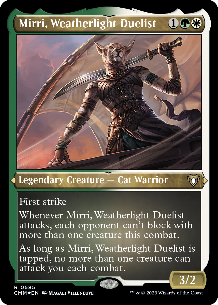 Mirri, Weatherlight Duelist (Foil Etched) [Commander Masters] | Exor Games Summserside