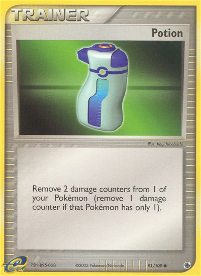 Potion (91/109) [EX: Ruby & Sapphire] | Exor Games Summserside