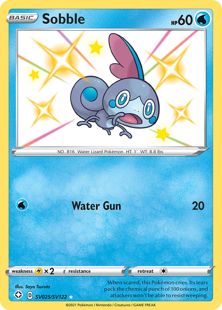 Sobble (SV025/SV122) [Sword & Shield: Shining Fates] | Exor Games Summserside