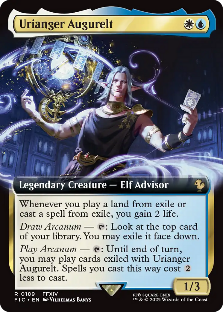 Urianger Augurelt (Extended Art) [FINAL FANTASY Commander] | Exor Games Summserside