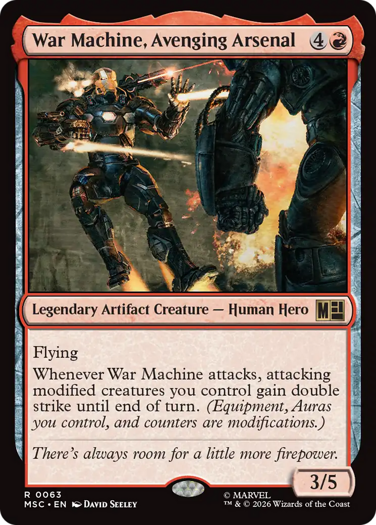 War Machine, Avenging Arsenal [Marvel Super Heroes Commander] | Exor Games Summserside