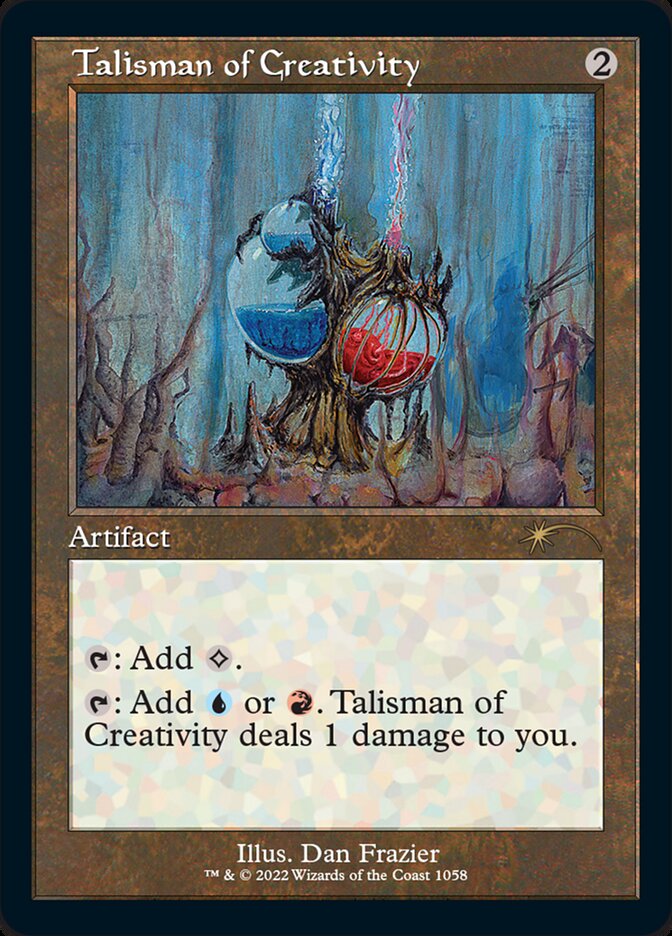 Talisman of Creativity (Foil Etched) [Secret Lair Drop Series] | Exor Games Summserside