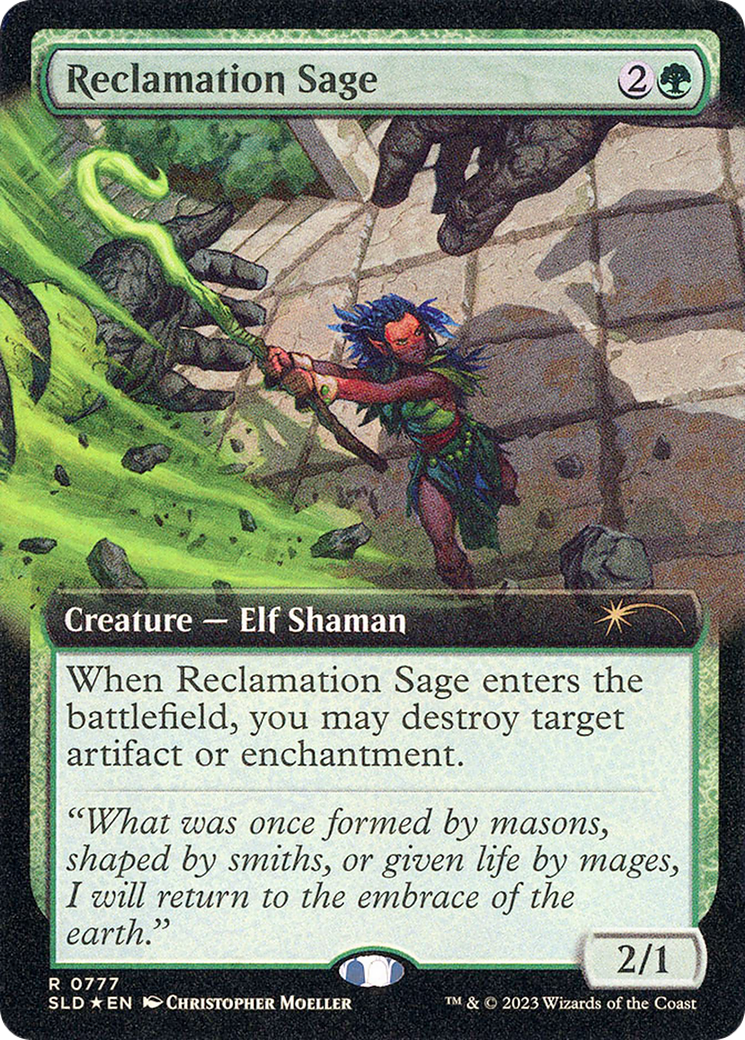Reclamation Sage (Extended Art) [Secret Lair Drop Series] | Exor Games Summserside