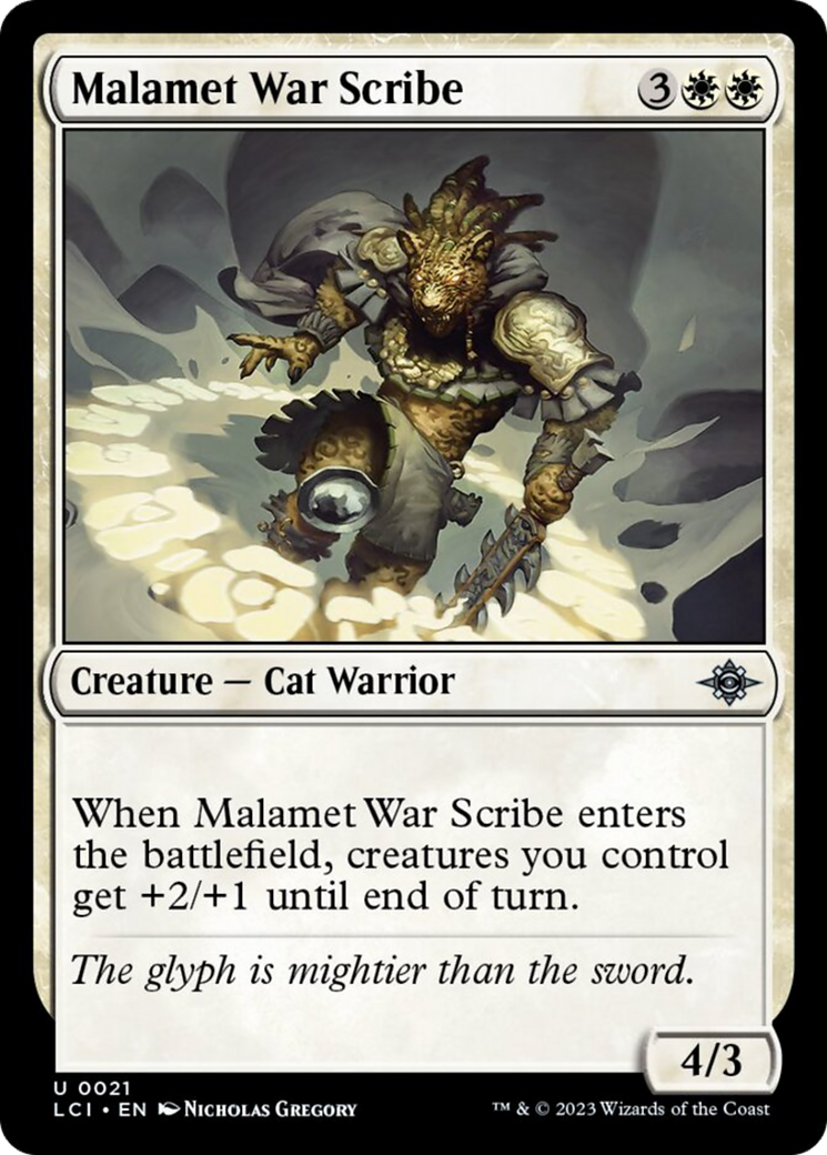 Malamet War Scribe [The Lost Caverns of Ixalan] | Exor Games Summserside