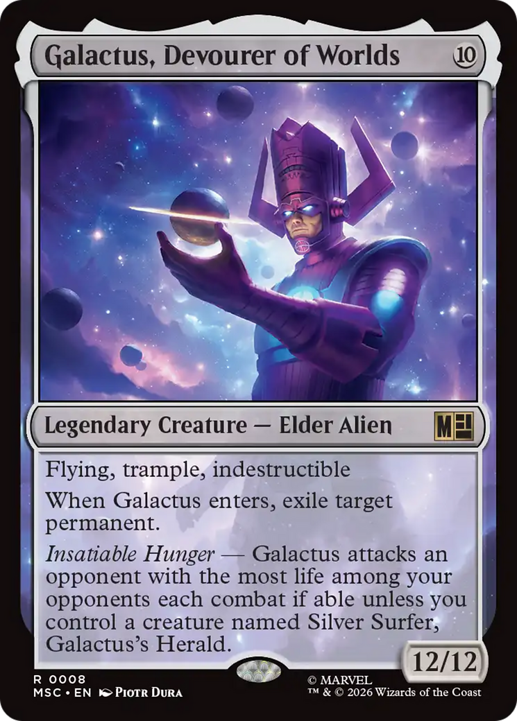 Galactus, Devourer of Worlds [Marvel Super Heroes Commander] | Exor Games Summserside