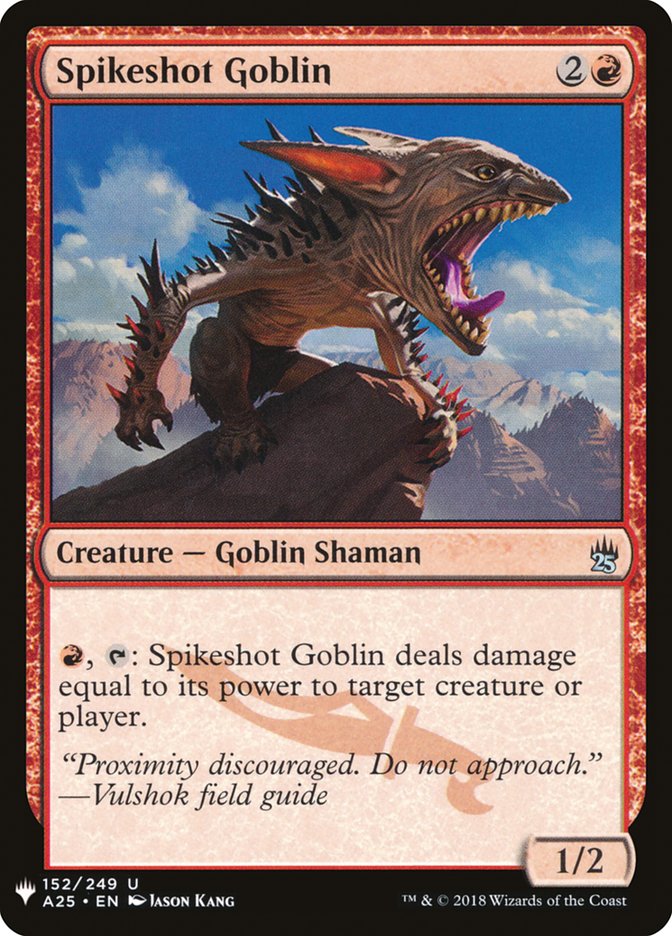 Spikeshot Goblin [Mystery Booster] | Exor Games Summserside