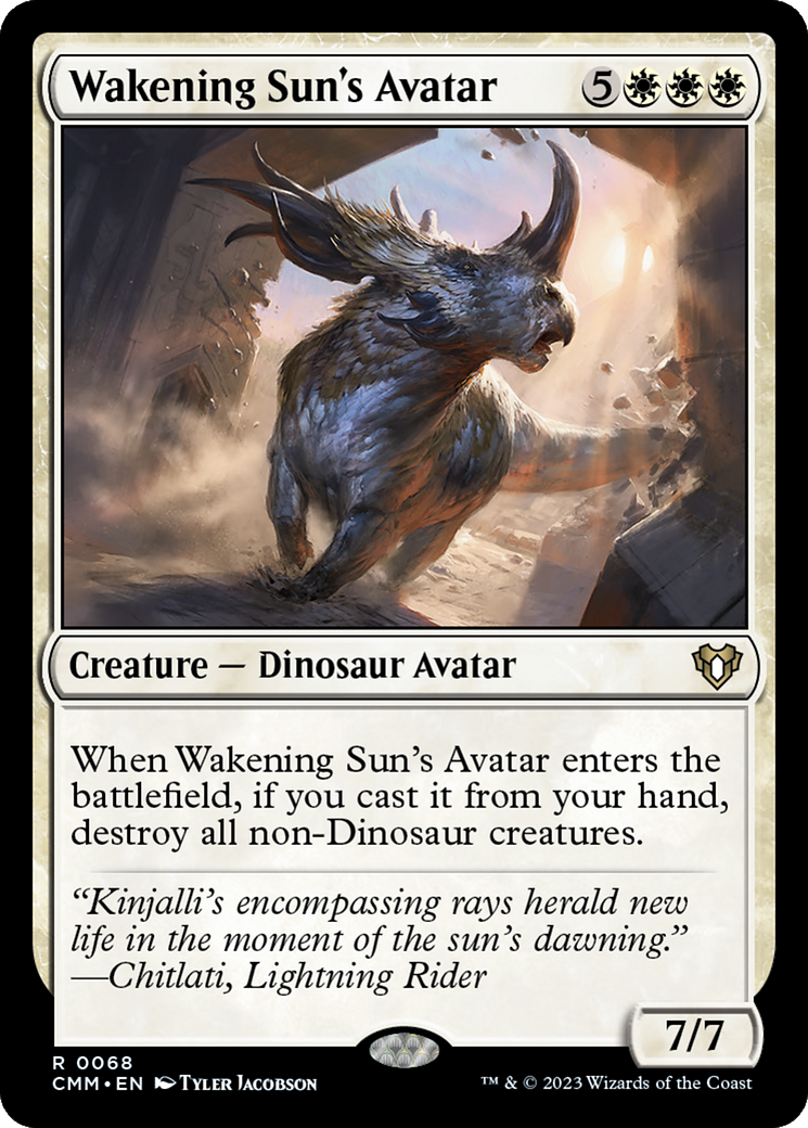 Wakening Sun's Avatar [Commander Masters] | Exor Games Summserside